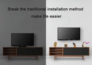 टीवी माउंट वॉल स्टैंड माउंट की दीवार में सेल्फ-लॉक फिक्स्ड/टिल्ट टीवी ब्रैकेट के लिए भारी शुल्क तय माउंट - Product Image 6