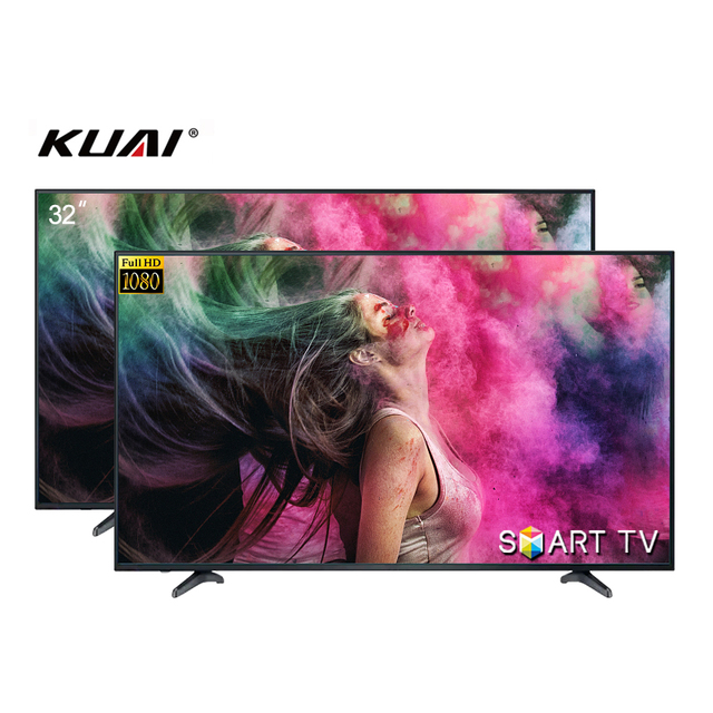 China LCD TV Factory Wholesale Cheap Price 24"-100" Flat Screen HD Television LED TV 32 Inch 2K Smart TV