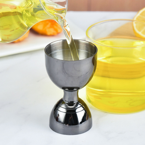 Jigger de barman en acier inoxydable double face personnalisé pour jus de fruits, outil de bar en métal, doseur de 1 oz <span class=keywords><strong>et</strong></span> 2 oz, jigger à cocktail en forme de cloche pour vin - Product Image 4