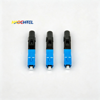 Conector de Fibra Óptica SC UPC de Montaje Rápido para Solución de Red Óptica FTTH