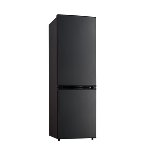 318L Black Glass Door Refrigerator New Model 11 Cu Ft <b>Fridge</b> Double Bottom-freezer Refrigerators - Product Image 1