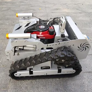 Hot Selling Remote Control Lawn Mower Tracked 7.5HP Slope Mowing Radio Controlled Lawn Mower
