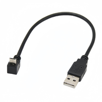 Câble de données micro USB à angle droit, câble USB coudé à 90 degrés pour téléphone Android (coudure vers le haut/bas/gauche/droite), cœur entièrement en cuivre