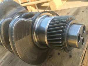 Vilebrequin forgé pour moteurs diesel Caterpillar C7.1, C9, C13, C15, C18, C32, 3304, 3306, 3406, 3512, 3516, 611453 - Product Image 4