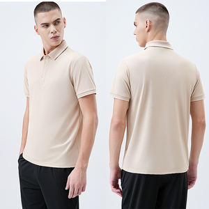 Nouveaux Polos Athlétiques Anti-Plis Personnalisés Tendance – T-Shirts Courts de Sport et de <span class=keywords><strong>Golf</strong></span> Brodés à Motif Uni - Product Image 4