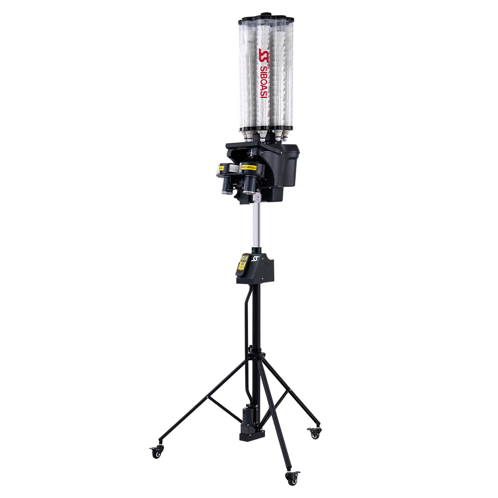Club Use Badminton Ball Machine SIBOASI Badminton Machine Badminton Shuttlecock Shooting Machine