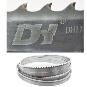 Hojas de sierra de cinta con punta de carburo TCT para corte de madera, soldadas a alta frecuencia, tamaño personalizado, para carpintería de paneles duros - Product Image 1