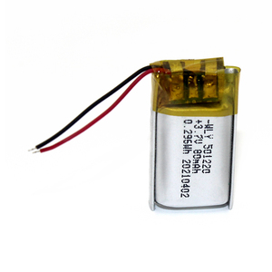 LiPo pin 501220 <span class=keywords><strong>80mAh</strong></span> 3.7V <span class=keywords><strong>lithium</strong></span> có thể sạc lại Polymer Pin chất lượng cao cho đồ chơi - Product Image 2