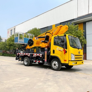 Nhà Máy Giá 32M New Diesel Hướng Dẫn Sử Dụng Xe Tải Gắn Thủy Lực Kính Thiên Văn Boom Lift Cho Cao Độ Cao Hoạt Động Nhanh Chóng Vận Chuyển - Product Image 6