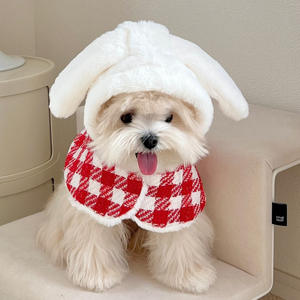 क्रिसमस के कुत्ते के कपड़े पालतू जानवरों के कपड़े विंडप्रूफ आरामदायक फिट फिट दिखने वाले पालतू कुत्ते कोट - Product Image 3