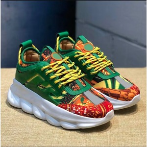 Zapatillas deportivas de malla transpirables con cordones, estilo casual, con plataforma elevada, ligeras y robustas, para verano y otoño. - Product Image 6