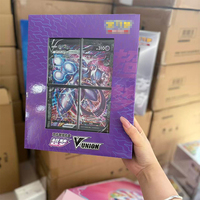 Coffret Trio Pokémon V-UNION Mewtwo Greninja Zacian Édition Spéciale Boîte de Collection SC Édition Maître en Papier >14Y CN Vente en Gros