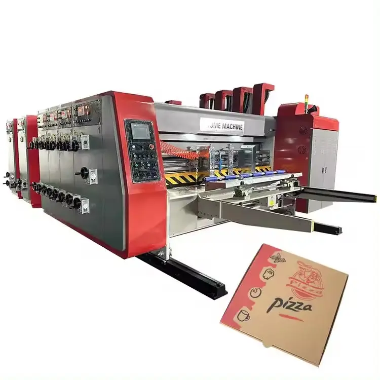 High Sale 4 Color Flexo Carton Box Printing And Die Cutting Machine With Best Price