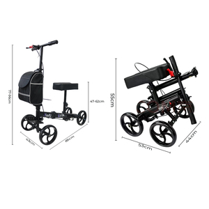 Déambulateur à roulettes YIDE Medical, léger, réglable en hauteur, avec <span class=keywords><strong>panier</strong></span> de rangement <span class=keywords><strong>pour</strong></span> personnes âgées - Product Image 5