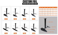 Planche de surf OEM gonflable Hydro Wing Wind Kite Foil Sup Foil Carbon Fiber Pumping Wing Board Full Pack Set Combo pour la planche à voile