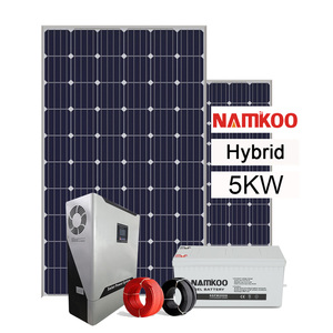 Paneles Solares en Oferta para Exteriores, Sistemas de Energía Solar Residenciales Ecológicos de 5kw 15KW Fuera de la Red - Product Image 1