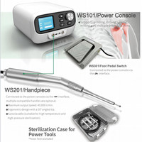 Perforateur Neurochirurgical à Haute Vitesse 40000-80000 tr/min, Craniotome, Machine à Fraises, Micro-Perceuse pour Chirurgie Nerveuse et Vétérinaire