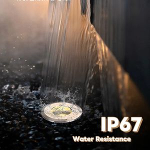 IP67 0.5W <span class=keywords><strong>316</strong></span> acier inoxydable 12VAC projecteur LED 316SS corps plancher encastré pont creusé jardin <span class=keywords><strong>extérieur</strong></span> paysage sol enterré - Product Image 2