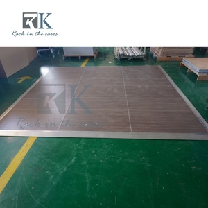 Wholesale Customized Dance Floor with Wooden Grain Panel for Wedding Parties - Product Image 3
