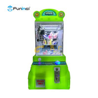 Machine à poupées miniatures en métal personnalisable, de haute qualité, à monnayeur, pour parcs de jeux pour enfants, 110V/220V EU/US, vente chaude en usine, prix abordable