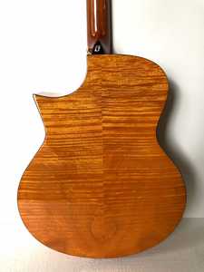 กีตาร์โปร่ง OSTEN TE8-S รุ่นไฮเอนด์ ทรงคัทอะเวย์ ไม้หน้าแคนาดาไทเกอร์เมเปิล เงาสูง ขนาด 40 นิ้ว พร้อม EQ 4 แบนด์ สายเหล็ก 6 เส้น - Product Image 3