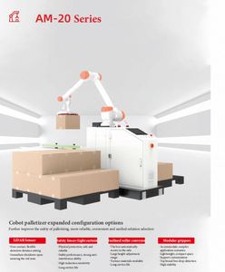 Robot collaboratif palettiseur, bras robotisé pour système de palettisation et de placement, prix du palettiseur Cobot - Product Image 4
