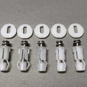 Clips et vis d'expansion <span class=keywords><strong>à</strong></span> dégagement rapide pour housses de siège de toilette offre spéciale vis de siège de couverture de toilette accessoires de toilette - Product Image 2