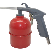 Pistolet de nettoyage pour moteur de voiture Pistolet à air comprimé à haute pression et à longue buse pour solvant et paraffine