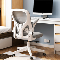 Chaise de bureau moderne, chaise pivotante ergonomique, repose-pieds, chaise d'ordinateur en maille robuste, hauteur réglable, accoudoirs, cadre en acier, personnel