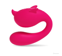 Vibrateur CRAVE AI à double moteur avec télécommande, masseur personnel rechargeable en silicone sûr pour le corps, pour femmes