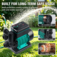 Pompe à eau électrique entièrement automatique haute pression Soyue PMZD-80B pour usage domestique, 1 sortie, câble de 30 cm, prise universelle, OEM