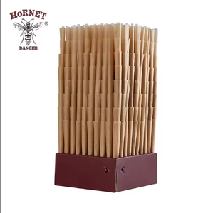 Conos Preliados King Size Slim de 110 mm con Filtros, Papel de Liar Natural Marrón Sin Blanquear y Sin Refinar - Product Image 6