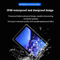 Tablet PC Industri Tangguh 10,36 Inci Android 14 5G MTK Octa Core 8GB 256GB Tahan Banting Wi-Fi