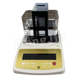 เครื่องวัดความหนาแน่นของของแข็งความแม่นยำสูง เครื่องวิเคราะห์ความหนาแน่นของยางแบบอิเล็กทรอนิกส์ เครื่องทดสอบความหนาแน่นของของเหลวแบบดิจิตอล - Product Image 3