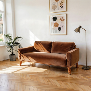 Juego de Sofás Seccionales Tapizados Tradicionales, Rellenos de Espuma, Diseño Moderno, Sofá de Dos Plazas, para Sala de Estar, Escuela, Oficina, Apartamento - Product Image 6