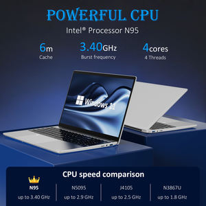 โน้ตบุ๊ก 15.6 นิ้ว สำหรับสำนักงาน ธุรกิจ การเรียนรู้  แบบ Quad-Core บางเฉียบ พกพาสะดวก หน่วยความจำ 16GB SSD 512GB ระบบปฏิบัติการ Windows 11 ตัวเครื่องโลหะ หน้า<span class=keywords><strong>จอ</strong></span> IPS - Product Image 2