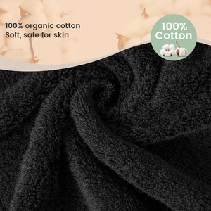 LIANFA Lot de serviettes de bain de luxe 100% coton avec <span class=keywords><strong>boucle</strong></span> de suspension avec étiquette Nano-Bio Lifecycle Technics tissé Emballage de boîte cadeau - Product Image 3