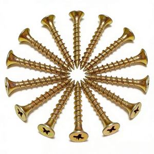 Viti per <span class=keywords><strong>Cartongesso</strong></span> a Filettatura Grossa di Alta Qualità, Zincate Gialle per <span class=keywords><strong>Montanti</strong></span> in Legno - Product Image 5