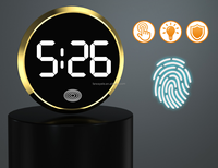 Leuchtende Auto Digitaluhr Mini Air Vent LED Uhr mit Aufkleber Air Outlet Uhr Uhr für das Styling von Autozubehör