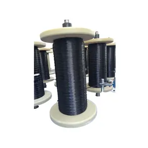 single yarn double filament ring spindle twister machine with nylon plastic bobbin