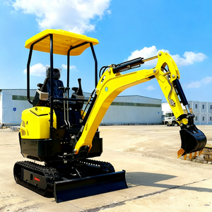 Mini Excavadora de 1 y 2 Toneladas en Oferta, Excavadora para Jardín y Granja con Motor Kubota, Aprobada por la EPA y la CE, Suministro de Fábrica, Diseño Compacto - Product Image 2