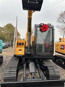 Excavatrice amphibie Sany d'occasion, modèle 2020, 9 tonnes, moteur testé et inspecté en bon état, sûre et stable, en vente - Product Image 4