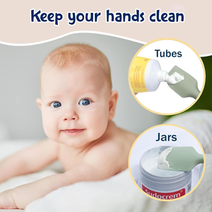 Espátula de silicona con ventosa para crema de pañales, aplicador de crema para pañales para bebés recién nacidos - Product Image 2