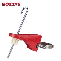 Dispositifs de verrouillage et d'étiquetage de sécurité pour vannes à boisseau sphérique industrielles de petite taille Loto 163*56*186mm Perma-Mount pour vannes de 10mm à 100mm de diamètre, portes et volets