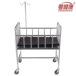 Cuna de Acero Inoxidable Yuekang para Bebés, 50x40cm, de Una Sola Capa, Grado Médico, para el Cuidado de Recién Nacidos - Product Image 4