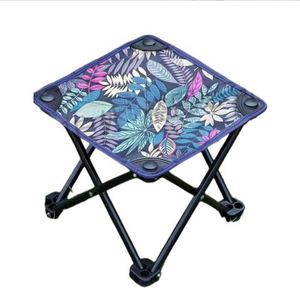 Petit tabouret pliant personnalisé, portable, léger, pour la pêche, le camping, les pique-niques, les voyages, la randonnée, la plage, le jardin, le barbecue - Product Image 3