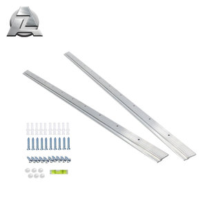 Clip en Z en alliage d'aluminium à taquet mural français pour panneau acoustique suspendu robuste - Product Image 1