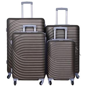 Exportation d'usine, valises à roulettes bon marché en ABS QA QAT 20 24 28 32, ensemble de <span class=keywords><strong>4</strong></span> valises, bagages à main légers pour voyage - Product Image 2