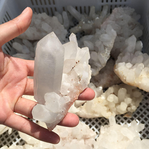 <strong>Wholesale</strong> Natural Reiki Rock Clear Quartz <strong>Crystal</strong> Cluster Polished <strong>Raw</strong> Unique <strong>Crystal</strong> Cluster for Decoration - Product Image 4