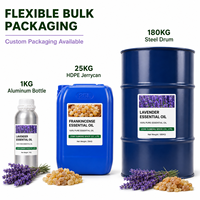Huile Essentielle de Lavande et d'Encens en Gros, Qualité Cosmétique, Mélange Parfumé Liquide, Additif pour Baume de Massage